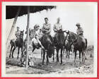 1943 Army Nurse Gertrude Hogan Riding Horse in India Assam Original News Photo