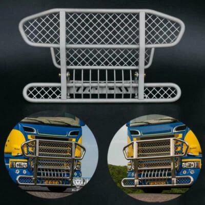 Metal Front Bumper D for Tamiya 1/14 LESU RC Tractor Truck R620 R470 Trailer - Image 1 of 4