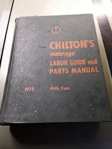Chilton's Auto Repair Manual, 1973 *A Must for Car Restoration&Repairs *DIY - Bild 1 von 5
