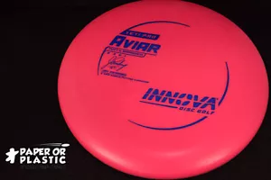 Innova Pro YETI AVIAR Disc Golf 175 G Putter Approach Pink NEW Matte Blue Stamp - Picture 1 of 1