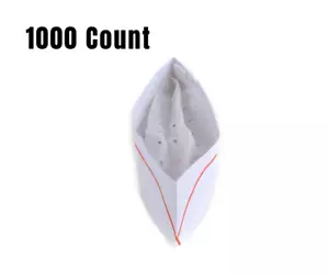 1000 Pack - Disposable White Paper Chef Hat - Chef Hat's Quality Paper Hats - Picture 1 of 6