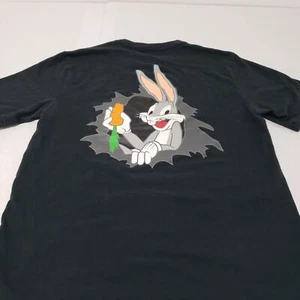 Converse Bugs Bunny crewneck t-shirt Men's Black Medium - Picture 1 of 8