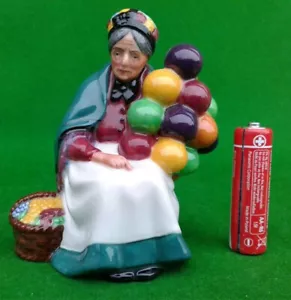 ROYAL DOULTON - IL VECCHIO VENDITORE DI PALLONCINI SERIE MINIATURE - NON PRODOTTO IN VENDITA - Foto 1 di 9