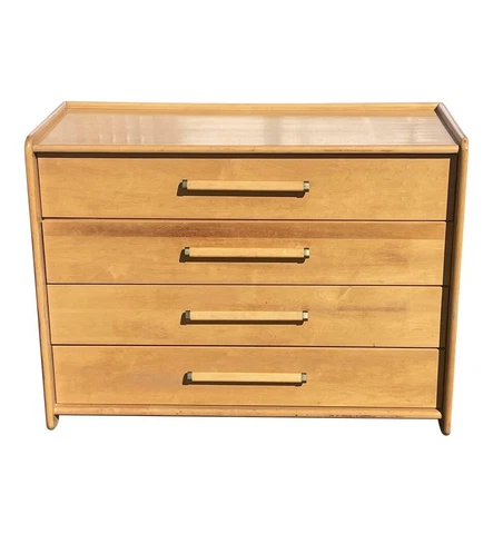 MCM solid maple chest of drawers Vermont Cover