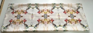Laura Park Designs Orchid Blossom Bolster Watercolor Pillow 14" x 36" Cover Only - Picture 1 of 11
