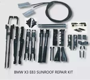 Fits BMW 2004-2010 X3 E83 Panoramic Sunroof Complete Repair Kit - Picture 1 of 2