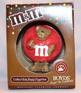 Figura de oso personaje rojo Boyds Bears M&M 2005 estilo #228467 mm - Imagen 1 de 3