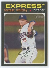 2020 Topps Heritage Minor League #110 Forrest Whitley
