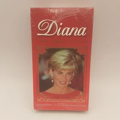 Diana The Peoples Princess 1961-1997 VHS Video Tape Biography Movie New Sealed - Image 1 of 4