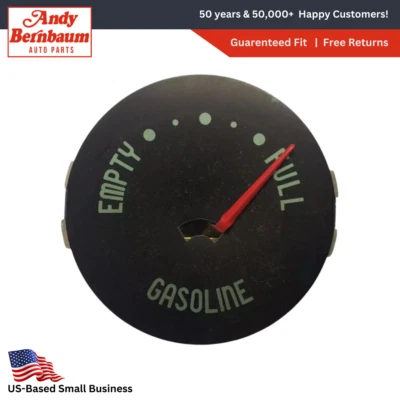 1956 Plymouth Belvedere Savoy Instrument Panel Gasoline Fuel Gauge 1627495 NOS. - Image 1 of 4