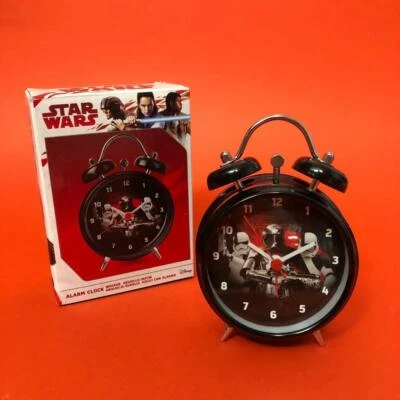 Retro Star Wars Captain Phasma Stormtrooper Dark Side Mini Boxed Alarm Clock 6" - Image 1 of 4