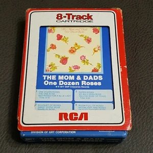 The Mom & Dads - One Dozen Roses 8 Track Cartridge with Sleeve - Imagen 1 de 9