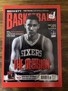 Ben Simmons #621/1500 Promo Card From Dave & Adam’s Card World