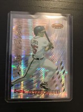 1997 Bowman's Best Best Cuts Atomic Refractor #BC14 Andruw Jones Braves