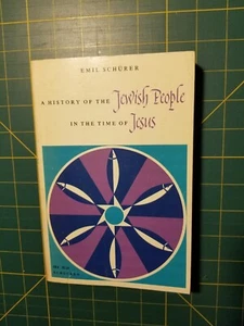 A History of the Jewish People In The Time Of Jesus Emil Schurer - Imagen 1 de 7