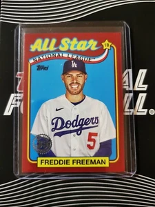 2024 topps baseball series 2 Freddie Freeman All Star 35th Anniversary /10 - Picture 1 of 2