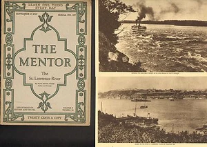 The Mentor--6 Gravures Prints-St. Lawrencer River--9/15/1919-----62 - Picture 1 of 1