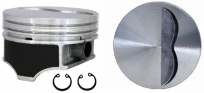 Hypereutectic Flat Top Pistons for GM 6.6L/400 SBC HP | .040 Oversized - Image 1 of 4