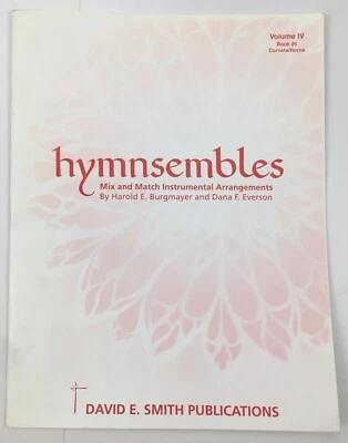 Hymnsembles Volume 4 Book 5 Sheet Music Instrumental Arrangements Cornets Horns - Image 1 of 4
