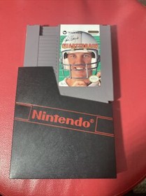 John Elway's Quarterback Nintendo NES - Cart And Sleeve Tested