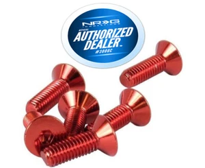 Kit de tornillos de volante NRG 6 piezas se adapta a Momo Nardi Personal Sparco SWS-100RD - Imagen 1 de 2