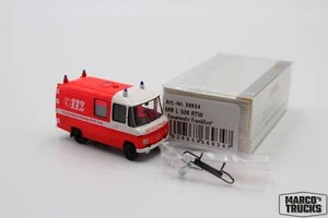 Brekina MB Mercedes-Benz L508 RTW der FW Frankfurt No. 36934 1:87 /BRN195 - Picture 1 of 1