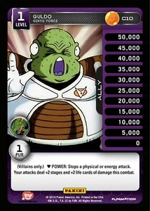 DBZ Dragon Ball Z TCG Card Panini Premiere C10 Guldo, Ginyu Force - Picture 1 of 1