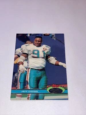 1991 Stadium Club Jeff Cross . Miami Dolphins #425 - Image 1 of 4