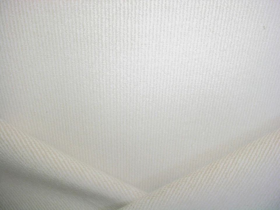 1-5/8Y Perennials 989 Classy Cream Pinstripe Outdoor Velvet Upholstery Fabric - Image 1 of 4