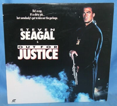 Out For Justice 1991 Laser Disc Warner Bros Home Video Laserdisc Foto 1 de 2