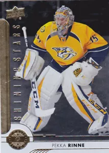 17/18 UD..PEKKA RINNE..SHINING STARS..# SSG-8..PREDATORS..FREE COMBINED SHIP - Bild 1 von 1