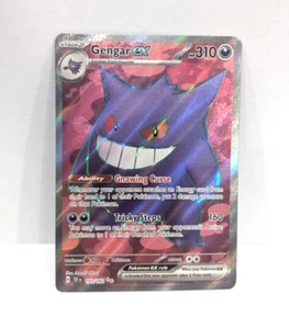 Pokemon TCG - Gengar ex Full Art (Temporal Forces 193/162) Ultra Rare NEAR MINT - Picture 1 of 2