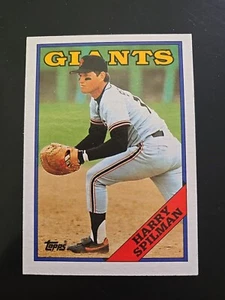 1988 Topps - #217 Harry Spilman - Picture 1 of 2