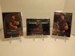 Amen Thompson RCs 2023 Prizm Draft Widescreen, Fearless & Brilliance 