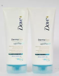 2 Dove 6,76 Oz Derma Spa Elevado Reposición Gel Satinado Loción Corporal Todos los Tipos de Piel - Imagen 1 de 1