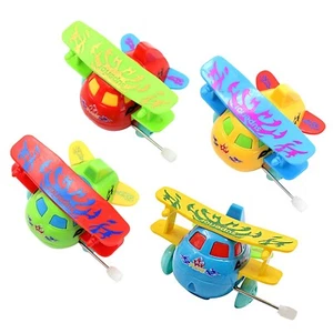 Cartoon Winding Dump Airplane Small Toys Clockwork Novelty Toy Children Random - Picture 1 of 8