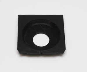 Lens Board for Linhof Wista Shen Hao Ebony Copal #0 Recessed 12mm Offcenter Hole - Picture 1 of 4