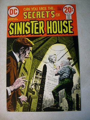 SECRETS Of SINISTER HOUSE #12  ART Original Cover Proof 1973 DC HORROR • 128.98£