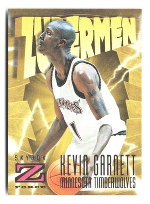 1996-97 SkyBox Z-Force #173 Kevin Garnett - Image 1 of 2