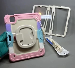 Full Body Rainbow Case Hülle für iPad Air 2022/20 5./4. 10.9” Zoll - iPad 11” - Bild 1 von 20