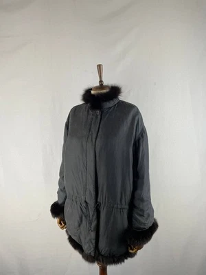 Yves Saint Laurent Fourrures Jacket Size 38 Women's Vintage Rare - Image 1 of 4