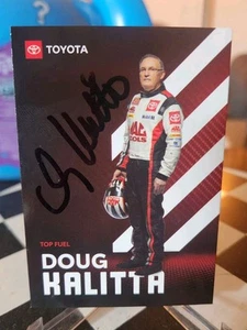 Autograph Doug Kalitta 2024 NHRA Toyota Trading Card - Picture 1 of 2