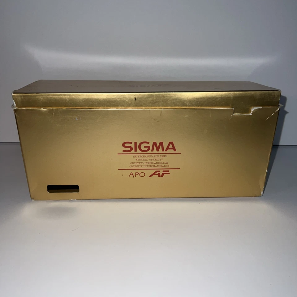 Lente teleobjetivo Sigma 400MM APO f/5,6 para Canon AF para piezas Foto 1 de 4