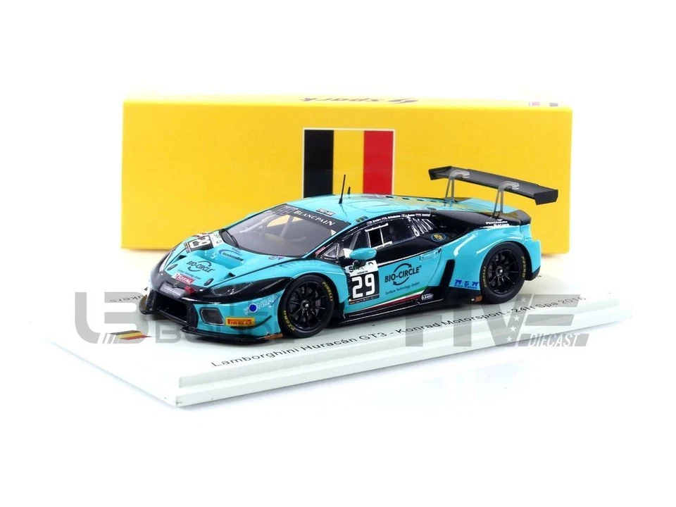 SPARK 1/43 - LAMBORGHINI HURACAN GT3 - SPA 2016 SB288 - Image 1 of 1