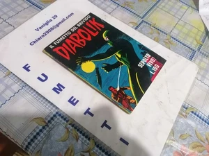 DIABOLIK 1° PRIMA SERIE N. 8 ED. SODIP OTTIMO/EDICOLA - Imagen 1 de 2