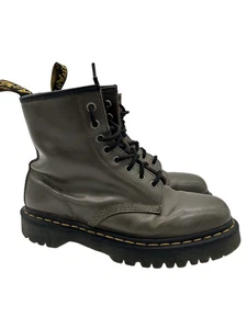 Dr. Martens 1460 Boots Mens Size 8 UK 7 Made In England Leather Lace Up Shoes - Picture 1 of 12