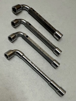 7mm 8mm Facom OGV 75 USAG No. 291 Hollow Tube Double End Angle Socket Wrench - Image 1 of 4