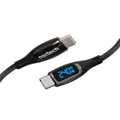 Naztech USB-C to USB-C 240W PD Digital Charger Cable 12ft - Image 1 of 4