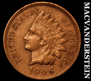 1906 Indian Head Cent - Scarce  High Grade  Lustrous  No Reserve  #E9473 - Picture 1 of 2