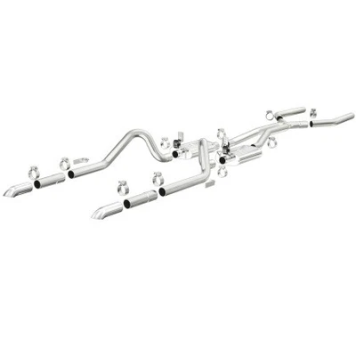 Escape trasero gato MagnaFlow 64-66 Ford Mustang 2.5" sistema Touring hecho en EE. UU. Foto 1 de 4